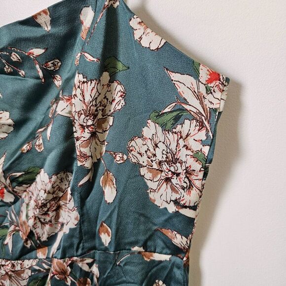 EUC HYPED UNICORN FLORAL SQUARE NECK TANK DRESS SIZE LARGE - Picture 7 of 13
